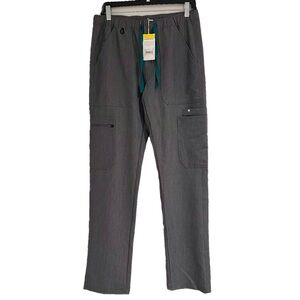 NWT Figs Scrubs Men’s Grey Cairo Cargo Pants Technical Collection XS Comfort NEW